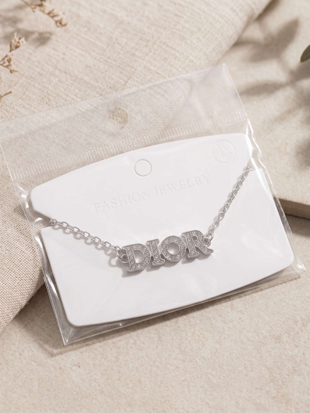 Brand NEW Silver Crystal Letter Bracelet